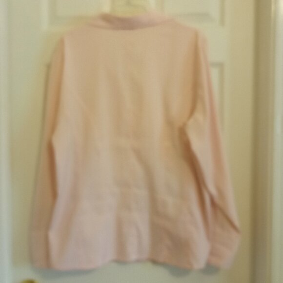 Pretty Pink Button Front Blouse Womens sz 18/20W - Picture 6 of 9